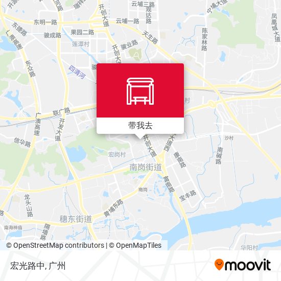 宏光路中地图