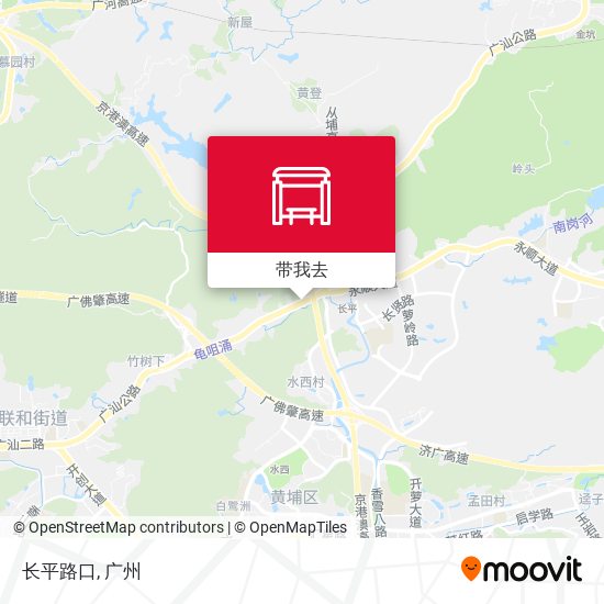 长平路口地图