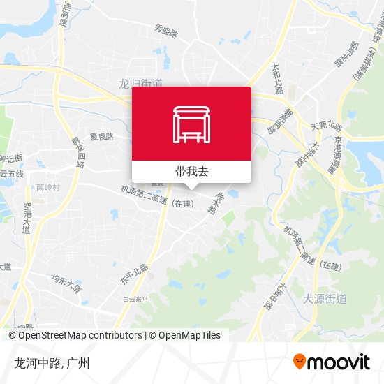 龙河中路地图