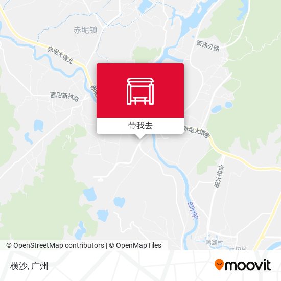 横沙地图