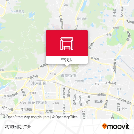 武警医院地图