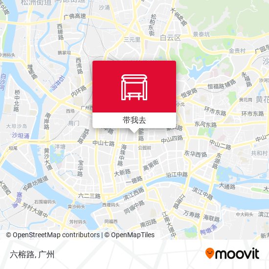 六榕路地图