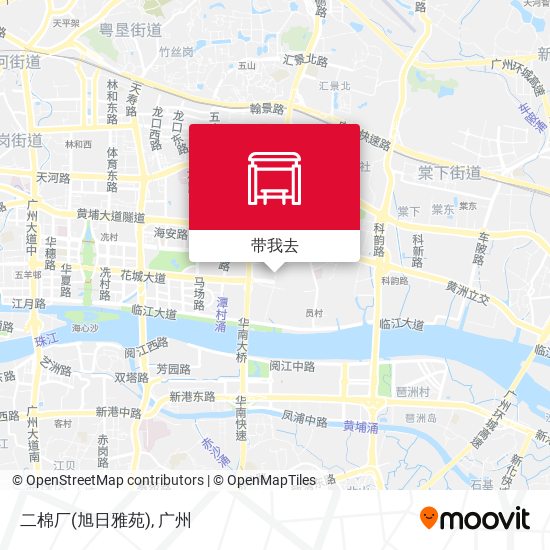 二棉厂(旭日雅苑)地图