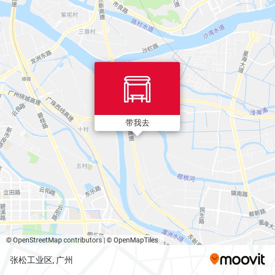 张松工业区地图