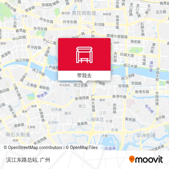 滨江东路总站地图