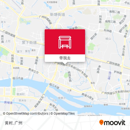 黄村地图