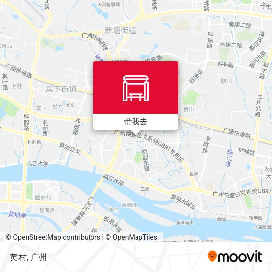 黄村地图