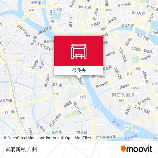 鹤洞新村地图