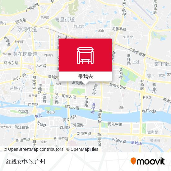 红线女中心地图