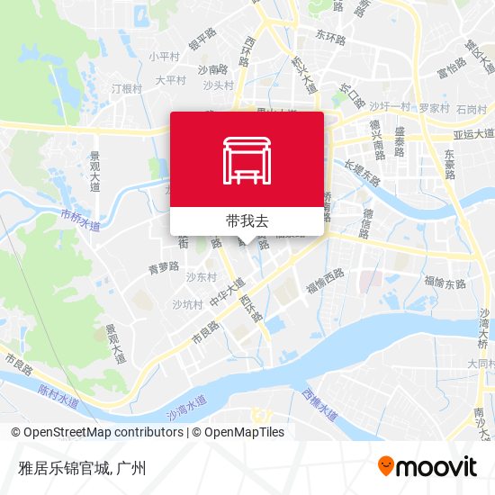 雅居乐锦官城地图