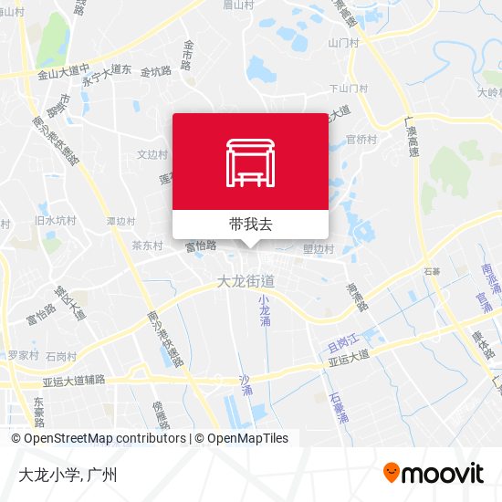 大龙小学地图