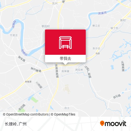 长腰岭地图