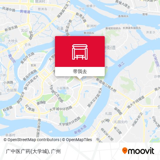 广中医广药(大学城)地图