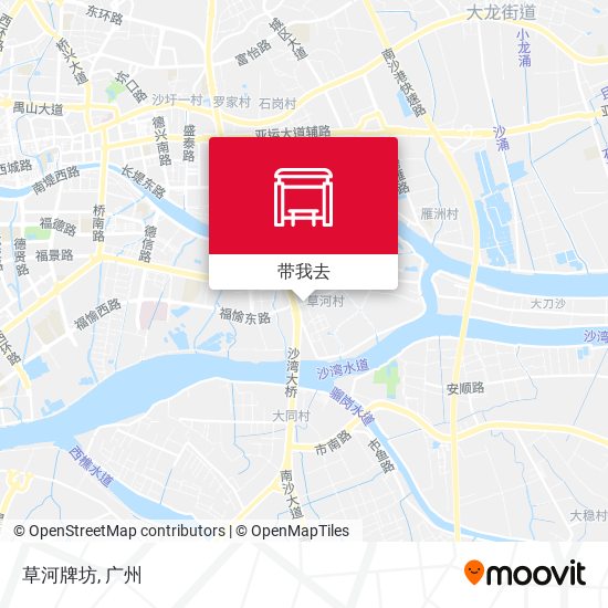 草河牌坊地图