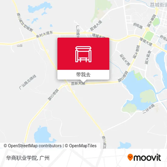 华商职业学院地图