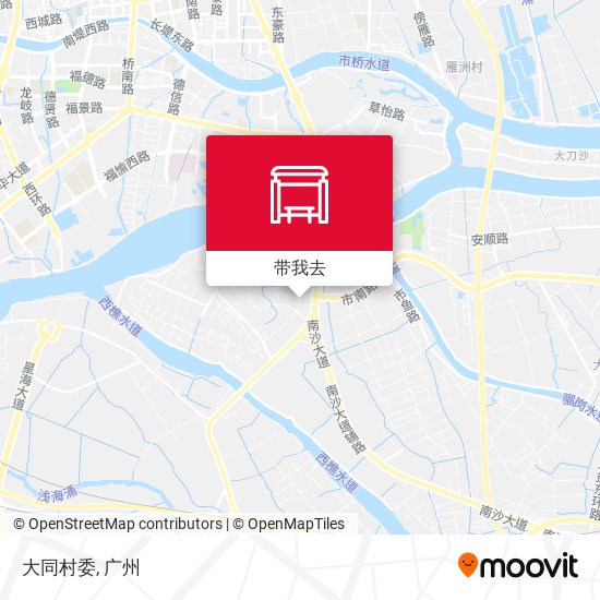 大同村委地图
