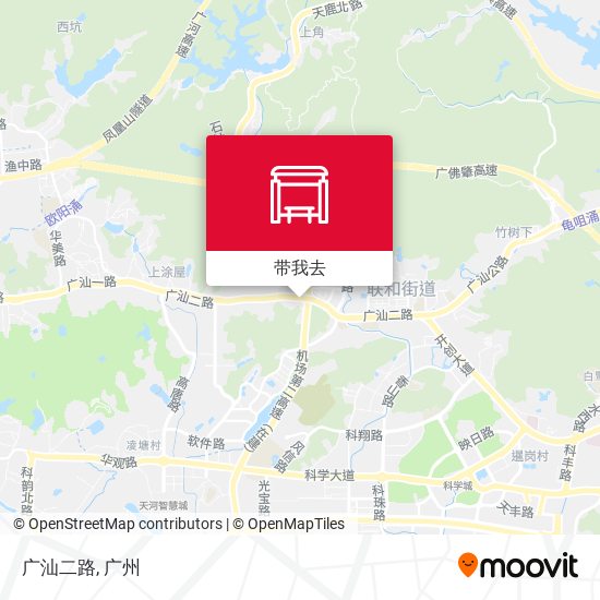 广汕二路地图