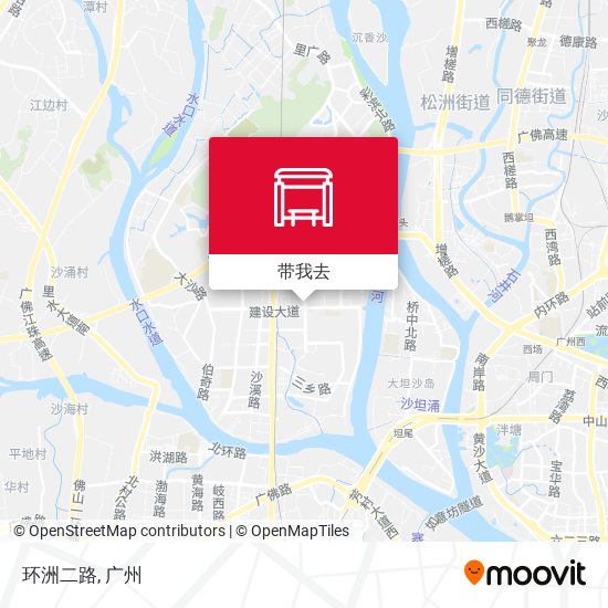 环洲二路地图