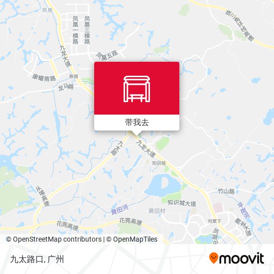九太路口地图