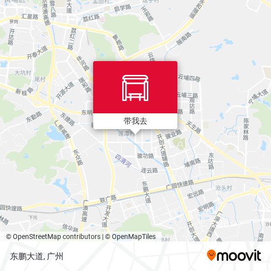 东鹏大道地图