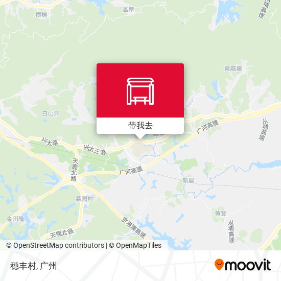 穗丰村地图