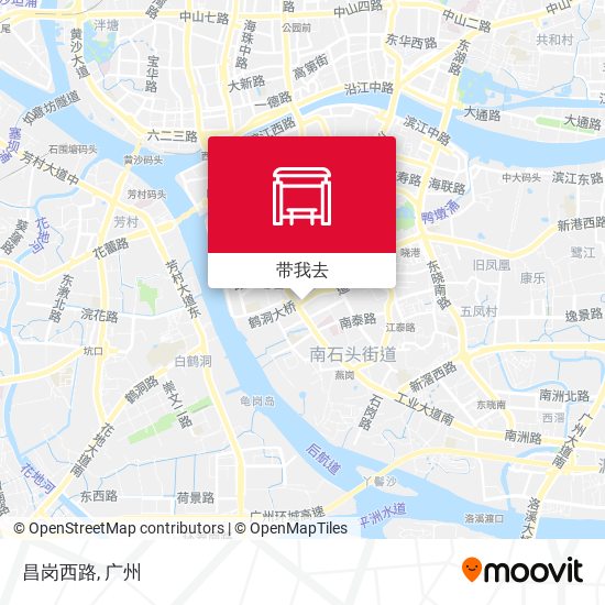昌岗西路地图