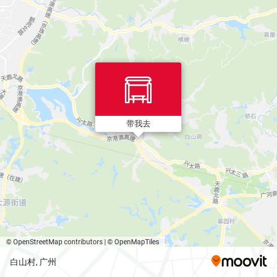 白山村地图