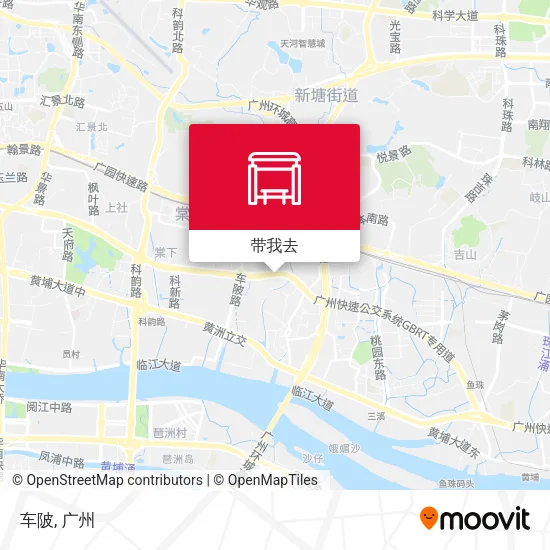 车陂地图
