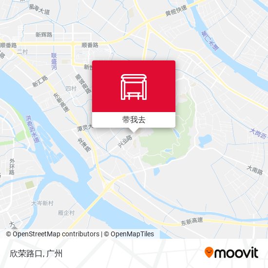 欣荣路口地图