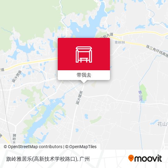 旗岭雅居乐(高新技术学校路口)地图