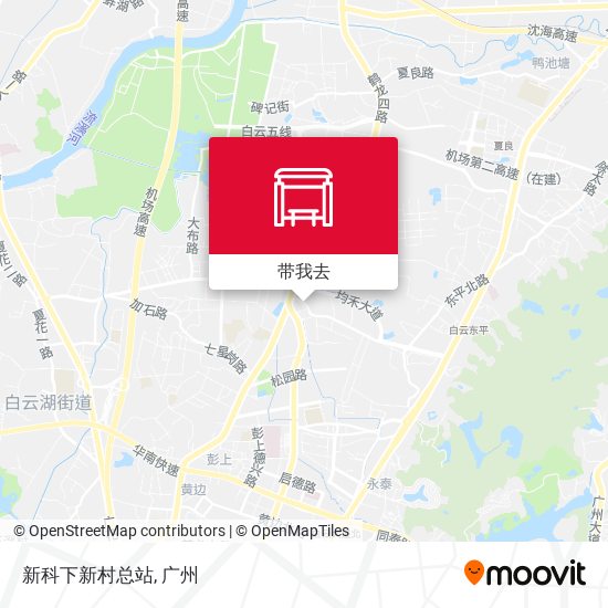 新科下新村总站地图