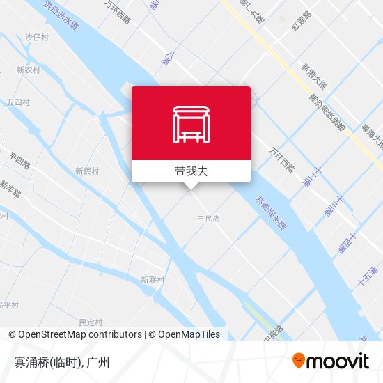 寡涌桥(临时)地图