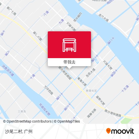 沙尾二村地图