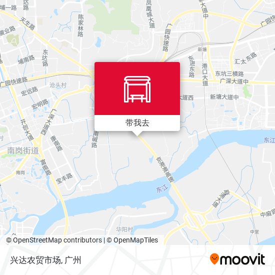 兴达农贸市场地图