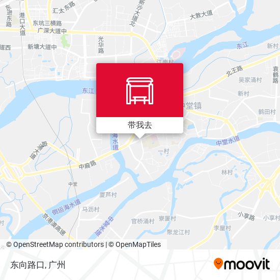 东向路口地图