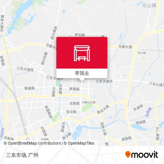 三东市场地图