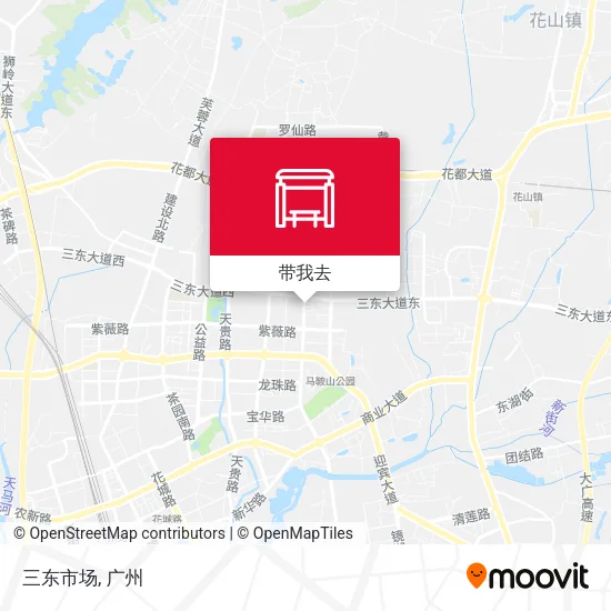 三东市场地图