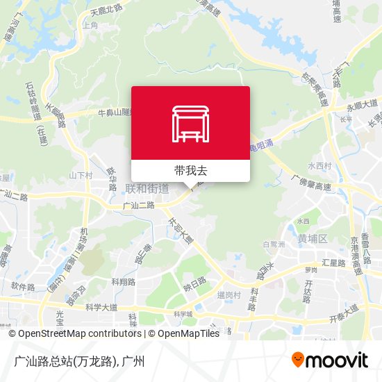 广汕路总站(万龙路)地图