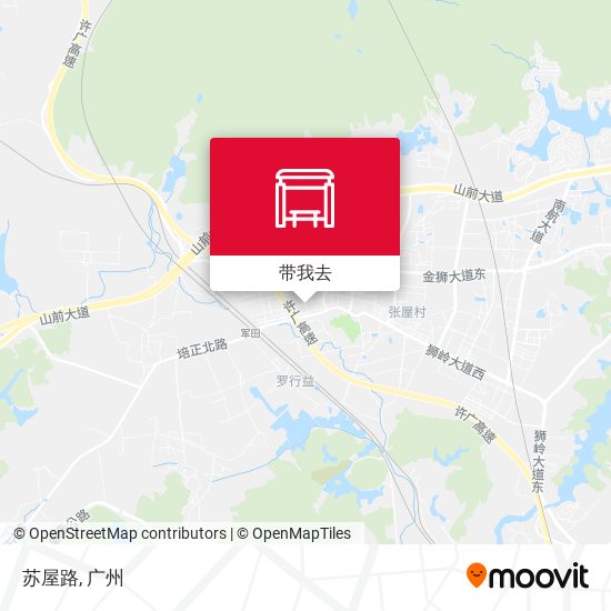 苏屋路地图