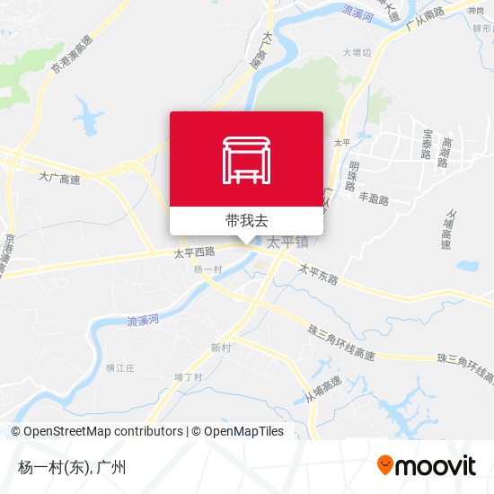 杨一村(东)地图