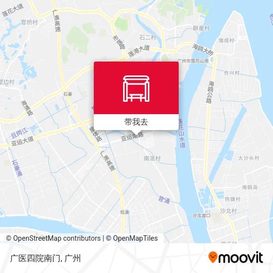 广医四院南门地图