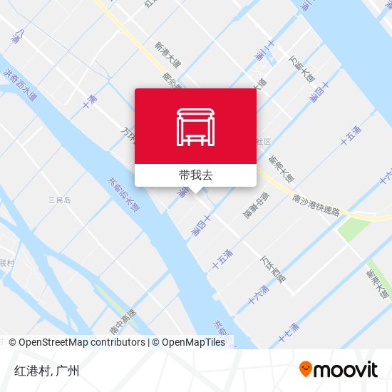 红港村地图
