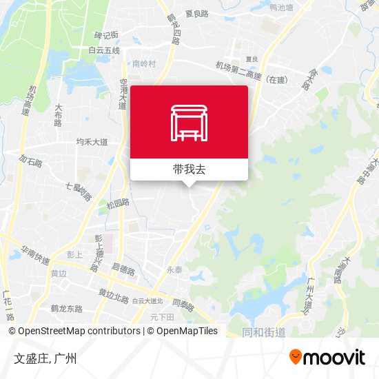 文盛庄地图