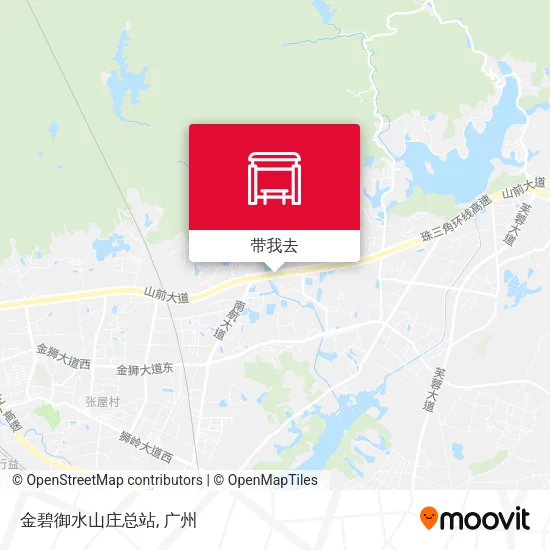 金碧御水山庄总站地图