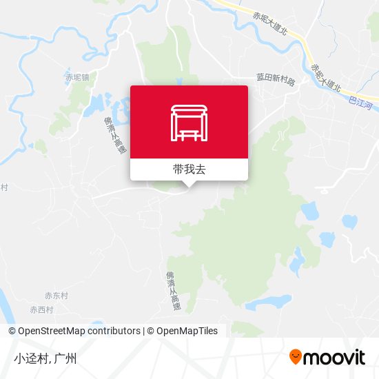 小迳村地图