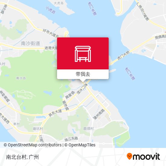 南北台村地图