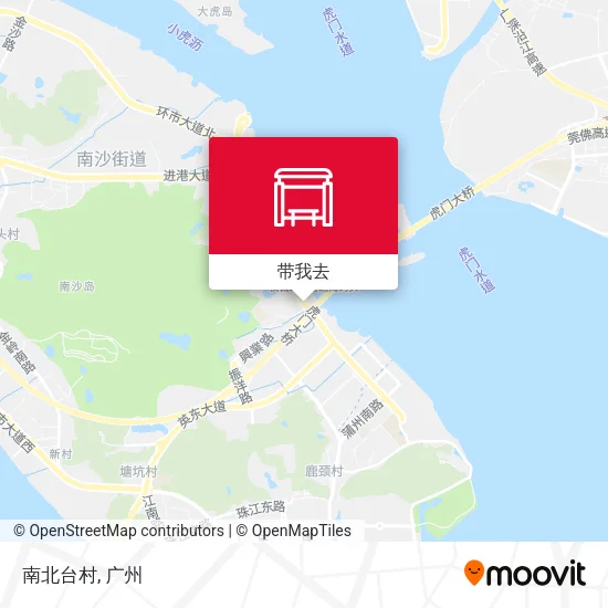 南北台村地图