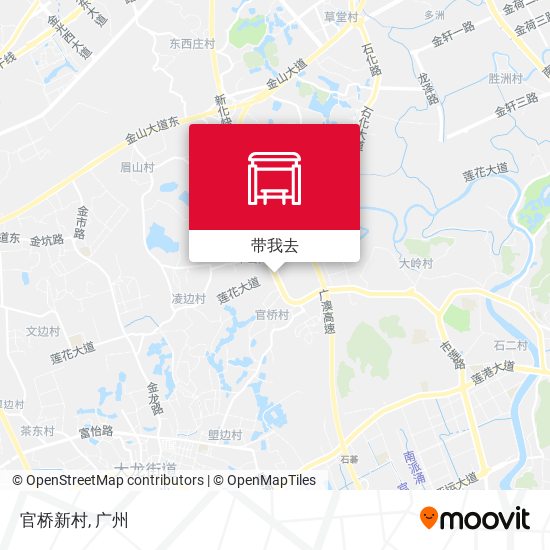官桥新村地图