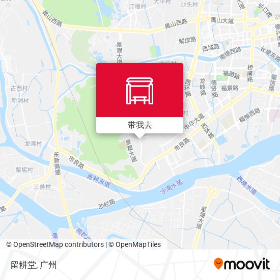 留耕堂地图