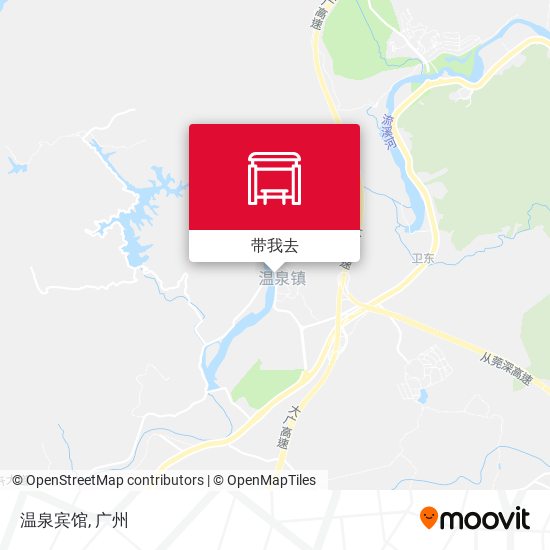 温泉宾馆地图